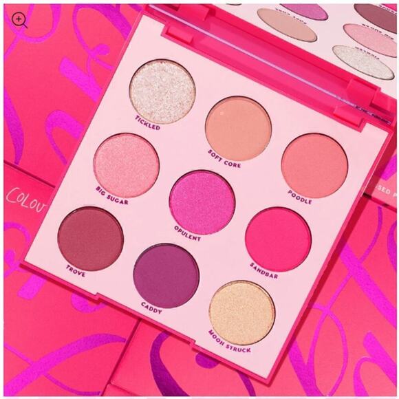 COLOURPOP OH LALA Pressed Powder Palette + Cheek Dew Serum Blush BNIB - Picture 3 of 9